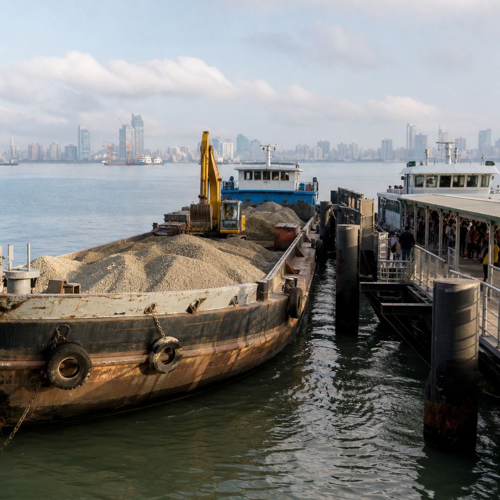 Cargo barge window tightened to protect passenger priority